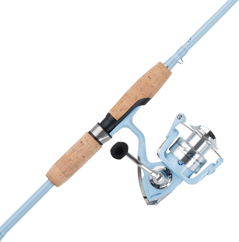 Lady Trion Spinning Reel and Fishing Rod Combo