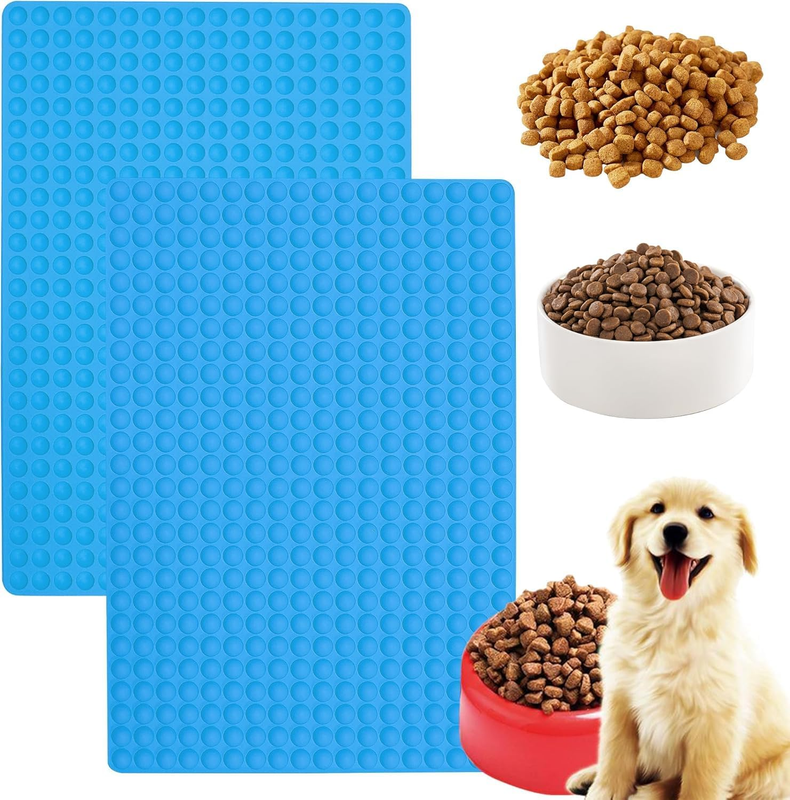 2Pcs 468-Cavity round Silicone Chocolate Drop Molds/Dog Treats Mold for Baking,