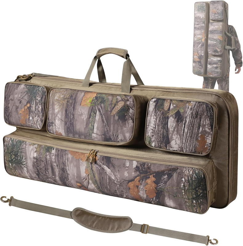 Soft Compound Bow Case Archery Bag Arrow Pockets Padded Backpa...