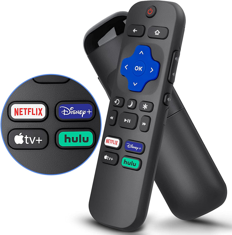 Swocny Universal Replacement Remote Compatible with Roku TV, for Tcl/Hisense/Sha