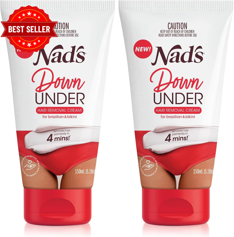 down under Cream for Women, Intimate Hair Removal Cream 150 Ml (Pack of 2)
