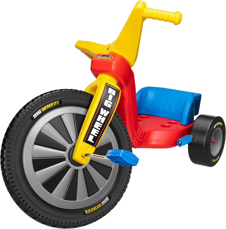 Schylling Big Wheel Big Spin -Original Classic Ride on Bike -Low-Riding Tricycle