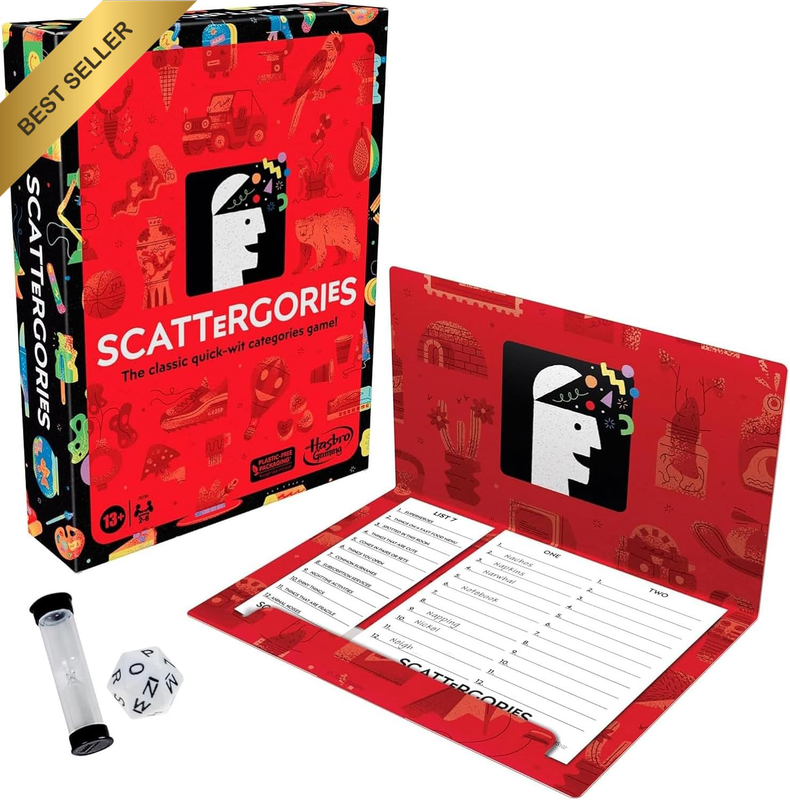 Game, Party Game for Adults and Teens Ages 13 and Up, Board Game for 2+ Players
