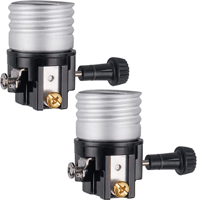 3 Way Lamp Socket Replacement Turn Switch Knob UL Listed Low