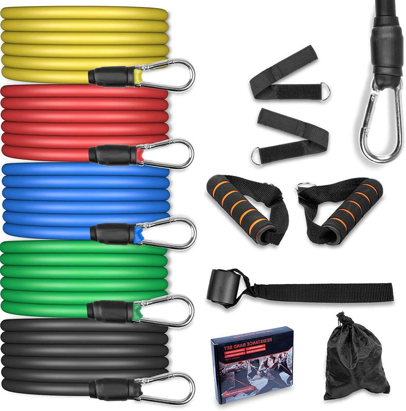 Juego Bandas De Resistencia Entrenamiento Con Asas Correas D