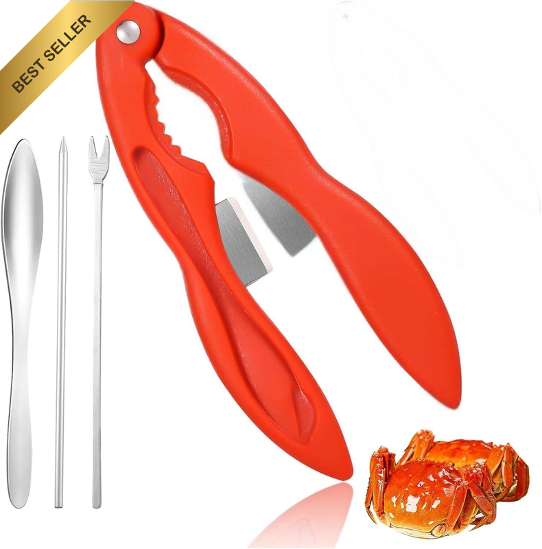4PCS Crab Cracker - Lobster Crackers - Lobster Crackers and Picks - Multifunctio