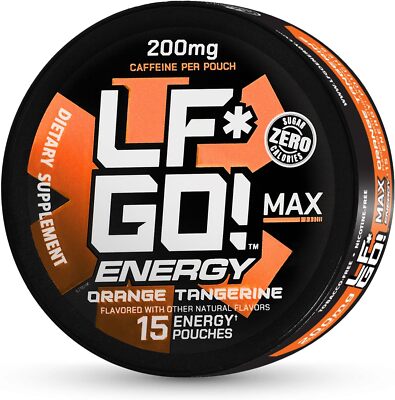 Energy Pouches | Caffeine Pouches | 6 Essential Vitamins and Minerals