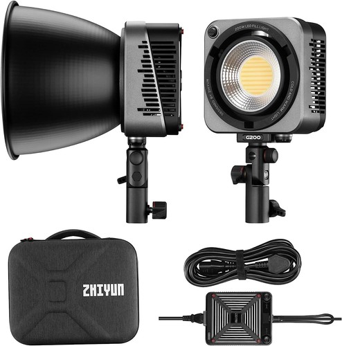ZHIYUN Molus G200 200W Bi-Color 2700K-6500K LED Video COB ZHIYUN Molus G200 200W Bi-Color 2700K-6500K LED Video COB