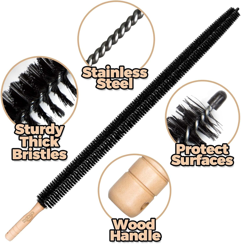 Dryer Vent Cleaner Kit 2 Pack Dryer Lint Brush Vent Trap Cleaner Long Flexible R