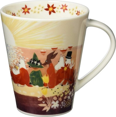 Yamaka Shoten MOOMIN 'Luonto' Big Mug, Large Sunset, Approx. 500ml