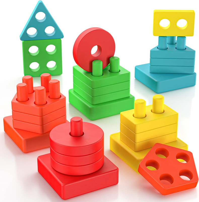 CEEDEE Baby Montessori Toys for 1 2 3 Year Old Boys Girls, T