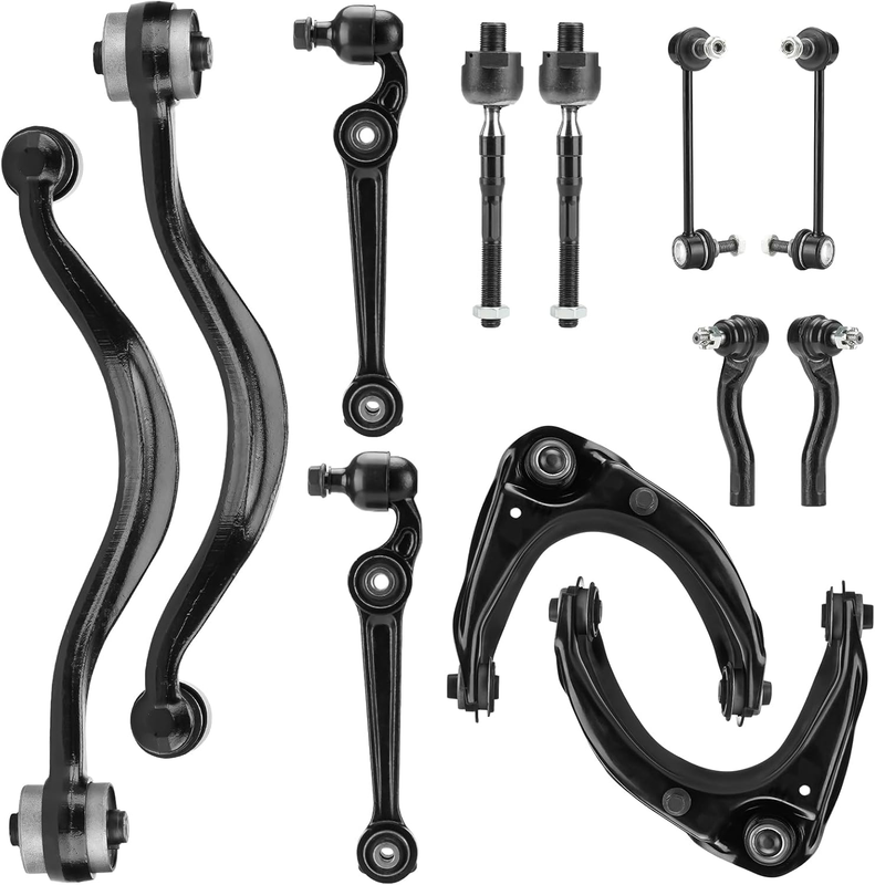 Front Upper Lower Control Arms for 2006-2007 Ford Fusion Lincoln MKZ Zephyr