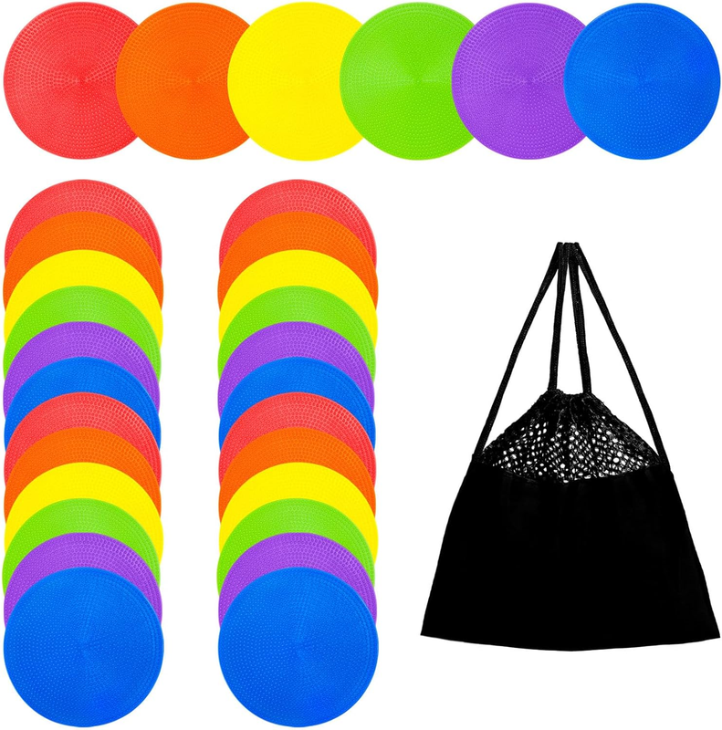 4.72inch & 10inch Non Slip Rubber Floor Markers Flat Field Cones Po