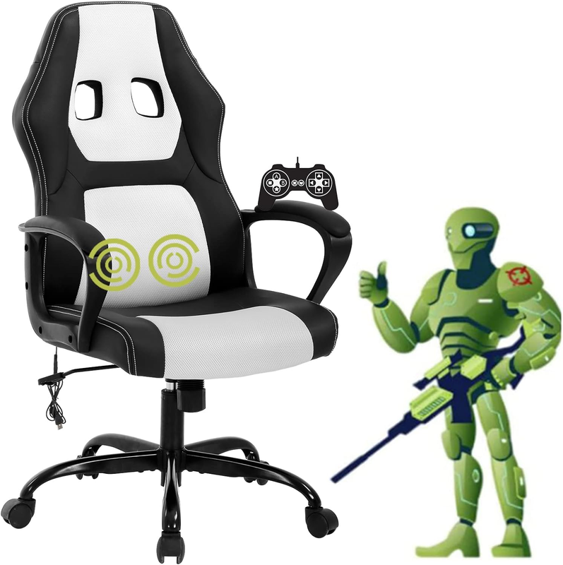 S Massage Office Chair Ergonomic Chairs High Back Pc Racing Desk Cha
