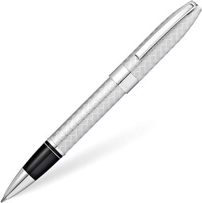 Sheaffer Legacy Herringbone Rollerball Pen, Chrome, New In Box