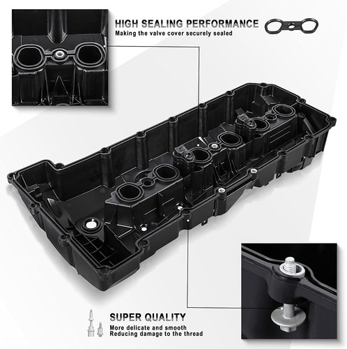 Valve Cover w/ Gasket & Bolts For BMW E70 E82 E90 X5 128i 328i 528i 11127552281