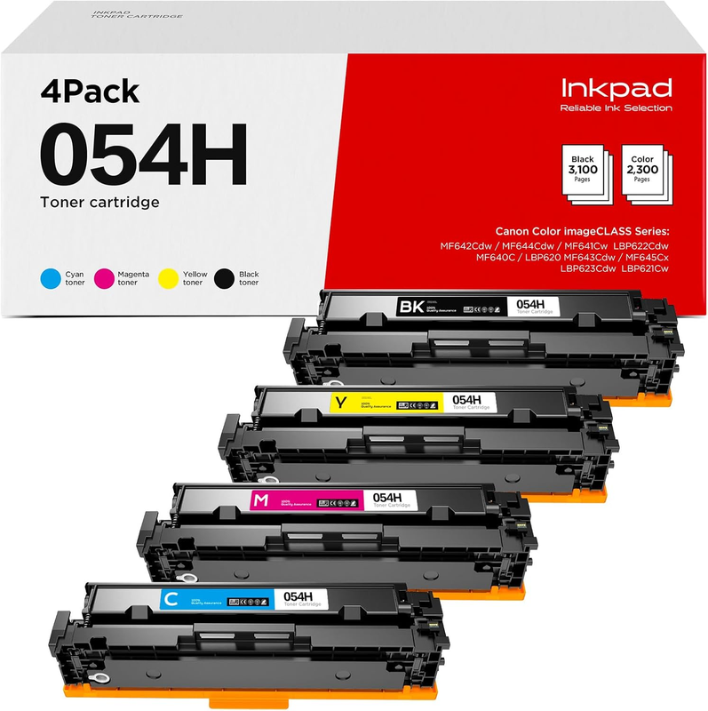 054H Toner Cartridges Compatible Replacement for Canon 054 H CRG-054 054H Toner,