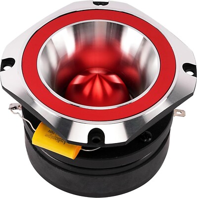 AUDIOPIPE ATR-4061-RED HEAVY-DUTY 2  300W RMS TITANIUM SUPER TWEETER (SINGLE)