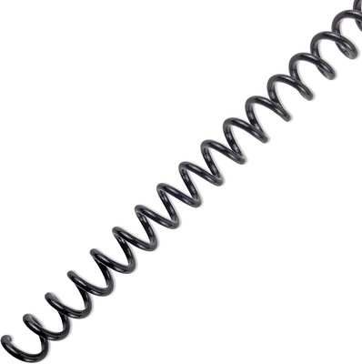 100 Pack, Plastic Spiral Binding Coils,6Mm(1/4 Inch),30 Sheet Capacity,4:1 Pitch