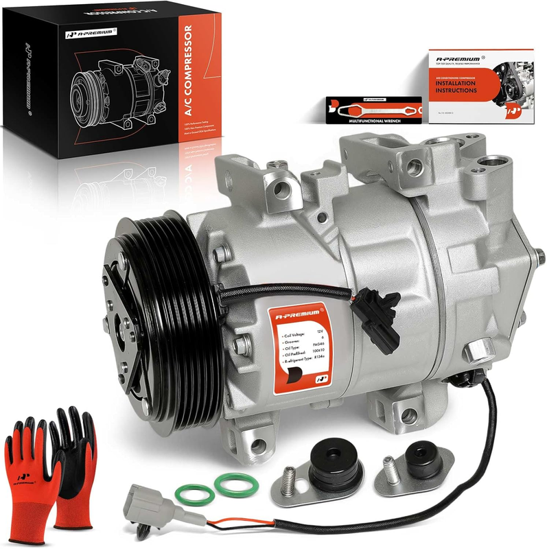 A/C Compressor Clutch for Nissan Altima 2.5L 2007 2013-2018 Rogue 2.5L 2014-2020