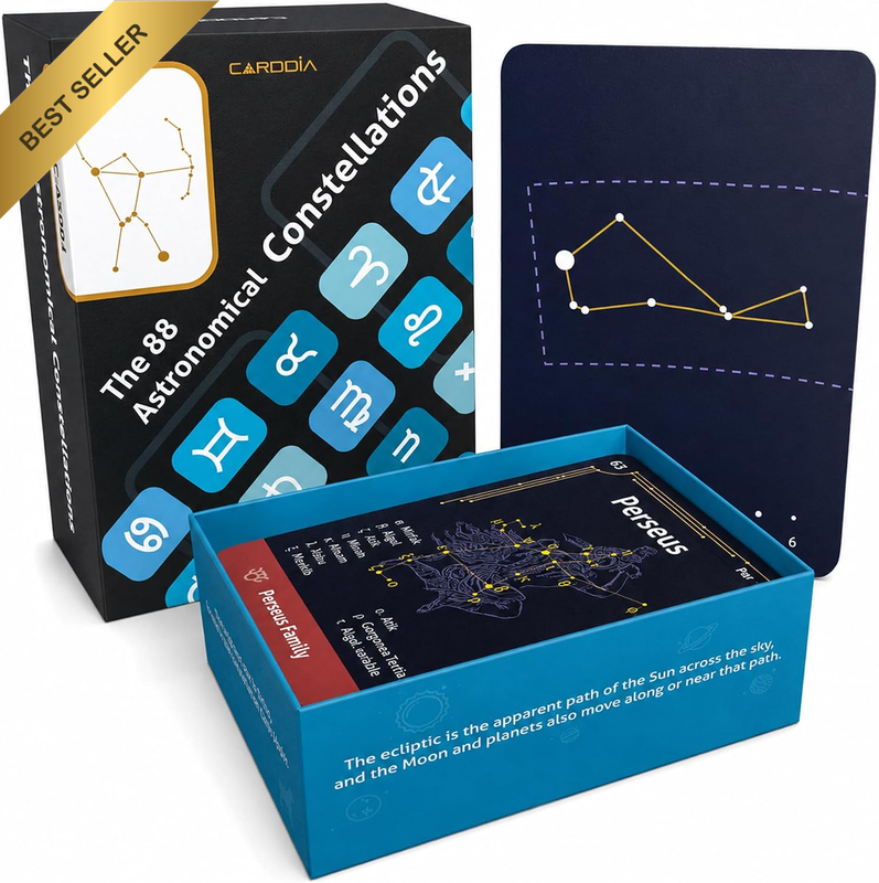 | the 88 Astronomical Constellations Educational Flashcards