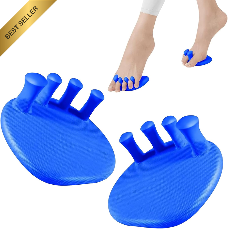 1 Pair Foot Arch Trainer, Portable Arch Support Strengthener with Toe Separators