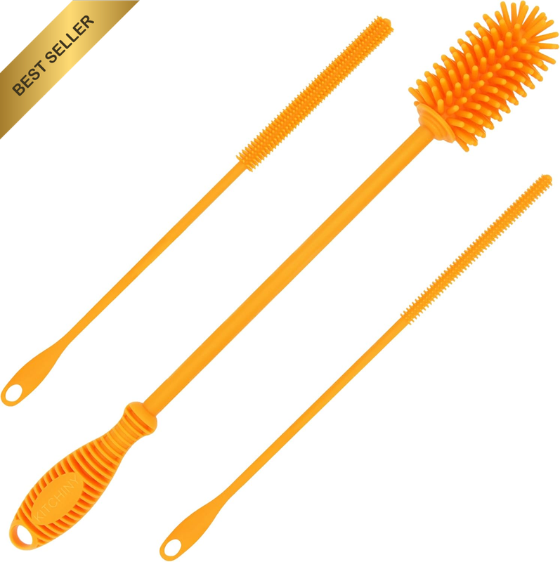 Silicone Bottle Cleaning Brush - 12.5