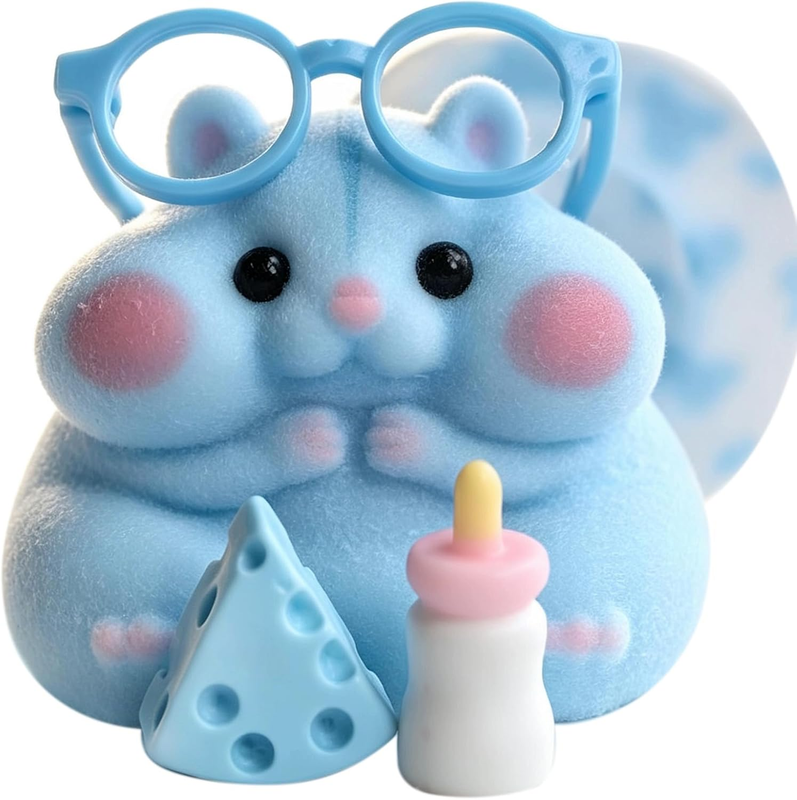 Taba Squishy Hamster Toy, Cute Squishy Hamster Fidget Toy, Realistic Hamster Toy