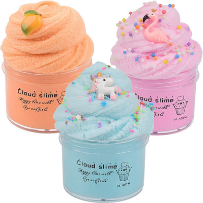 Paquete De 3 Cloud Kit, Cloud Pack Super Soft Putty No Pegajoso Slu