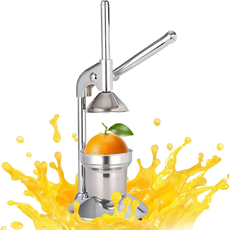 Commercial Manual Juicer Hand Press Juice Presser, Easy to Clean, Fruit Squeezer