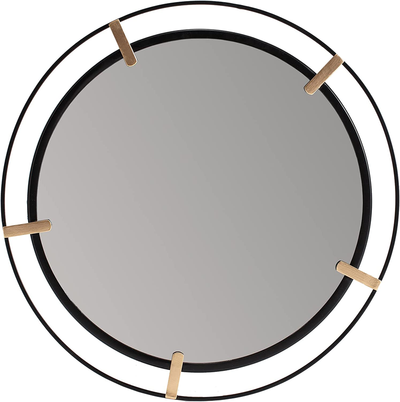 Habitat Thales Black & Gold Wall Mirror