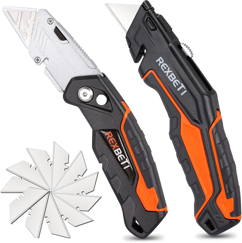 Sk5 Heavy Duty Retractable Box Cutter Cartons Blade Storage