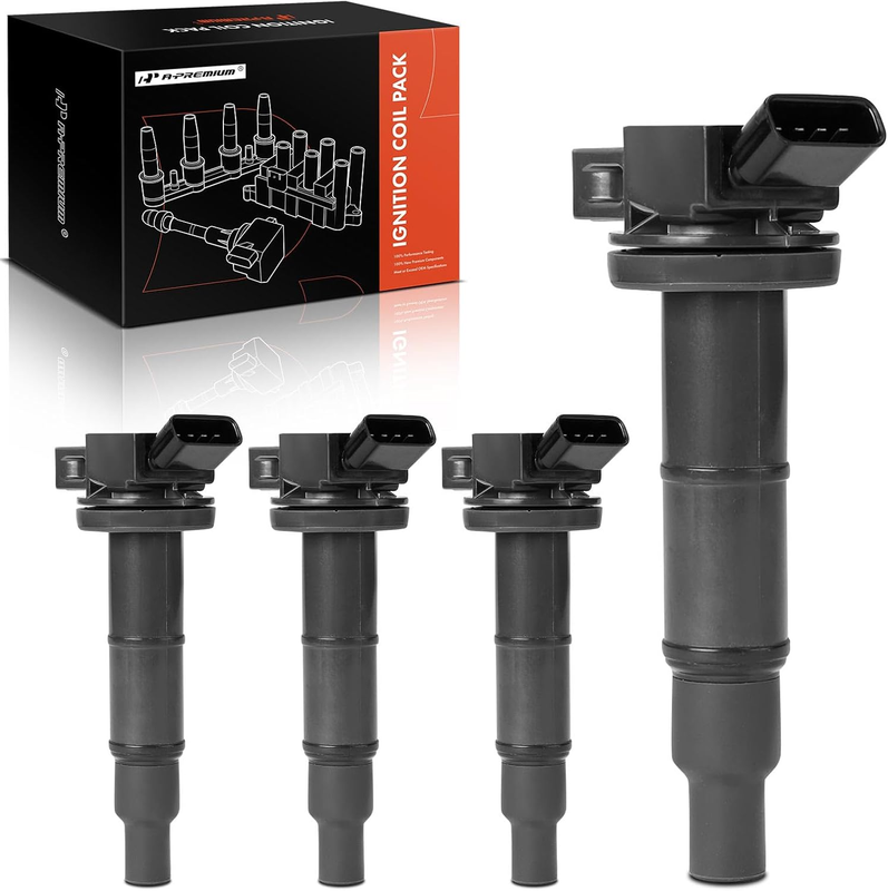 Set of 4 Ignition Coil Pack for Toyota Corolla 2009-2010 Camry 2002-2011