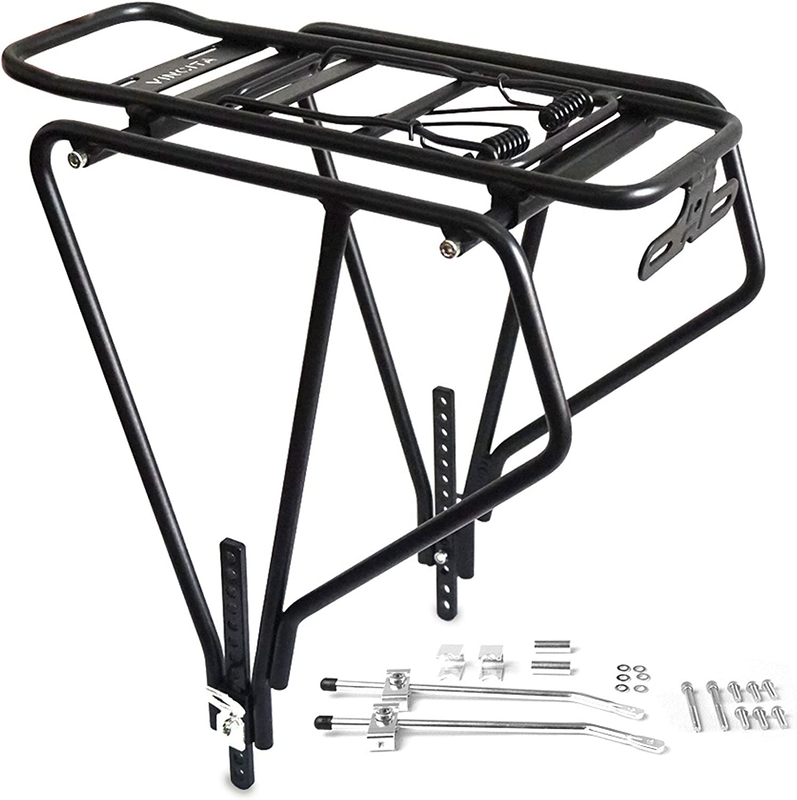 Luggage Rear Rack For Fat Bike - Maximum Load 60 Lb
