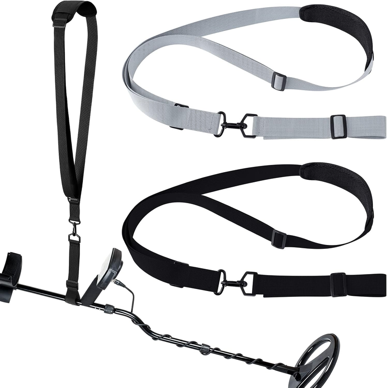 Tondiamo 2 Pcs Metal Detector Accessories, Black, Gray