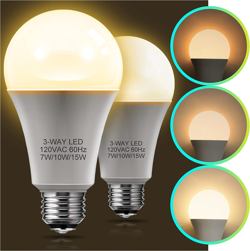 50/100/150w Equivalent, 3-way Led Bulbs Soft White 3