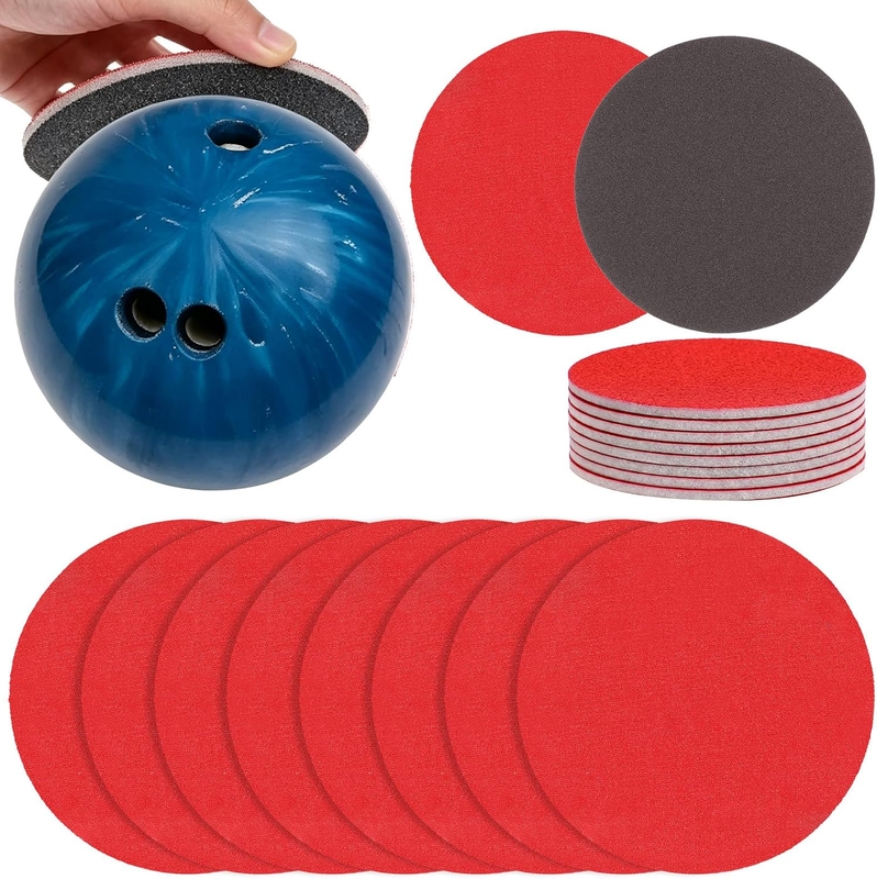 Loopeer 8 Pack Bowling Sanding Pads 500-3000 Grit