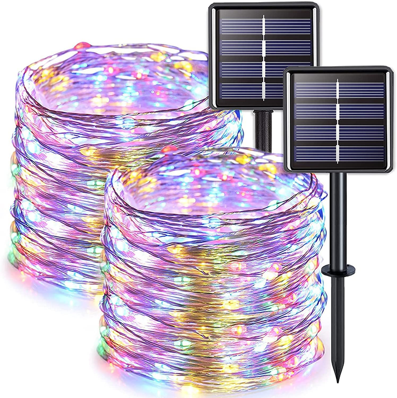 Outdoor Waterproof, 33ft 100 Led Solar String Ligh
