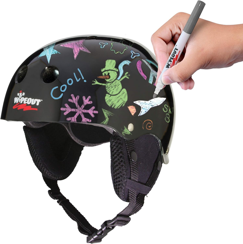 Dry Erase Kids Helmet for Skiing and Snowboarding