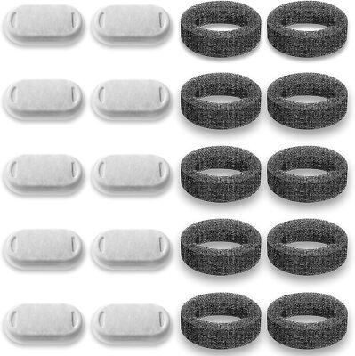 10-Pack Filters Compatible with Tomxcute 108oz/3.2L pet Fountainfor PetlibroÂ 