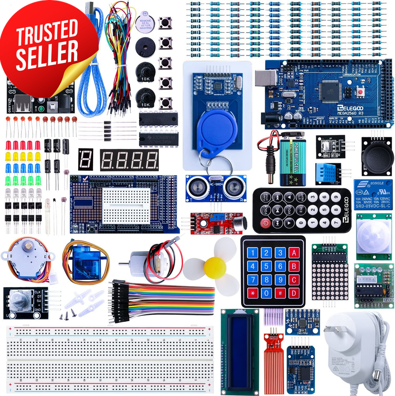Mega2560 R3 Starter Kit Compatible Arduino IDE Ultimate Project Tutorial