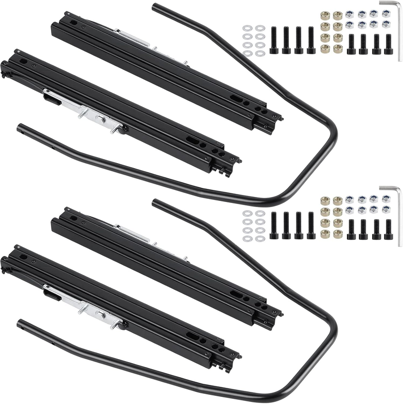 2 Pack Universal Racing Seat Slider Track Set
