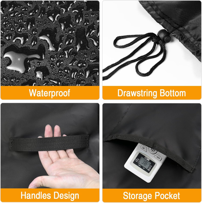 Portable Air Conditioner Cover for BLACK and DECKER,COSTWAY,SereneLife,DeLonghi