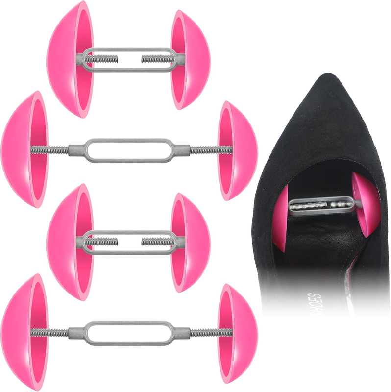 Meanplan 2 Pairs Mini Shoe Stretchers Women Wide Feet Expander Widener Non Slip