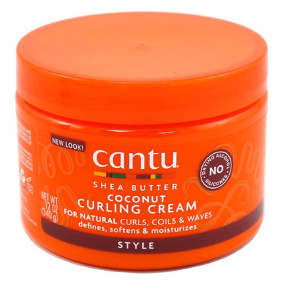 Cantu Shea Butter for Natural Hair Coconut Curling Cream 12 Oz