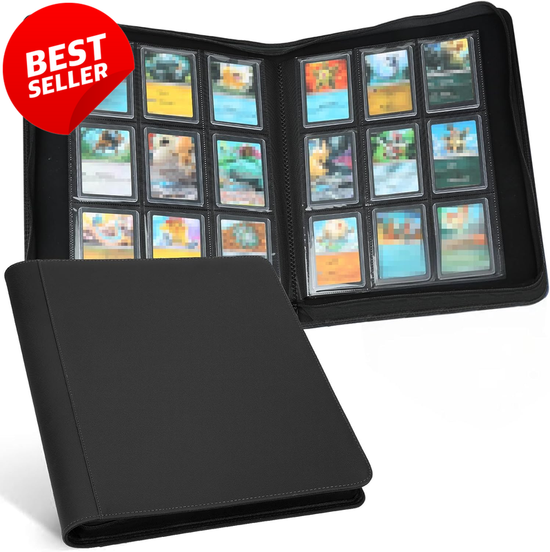 Toploader Binder 9-Pocket Holds 324 3
