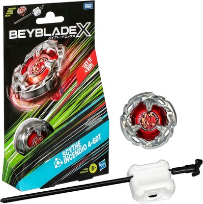 Beyblade X Scythe Incendio 4-60T Starter Pack Set with Balance Type... 