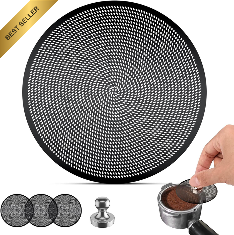 3 Pcs Espresso Puck Screen - 0.2Mm Ultra Thin Espresso Puck, Stainless Steel Reu