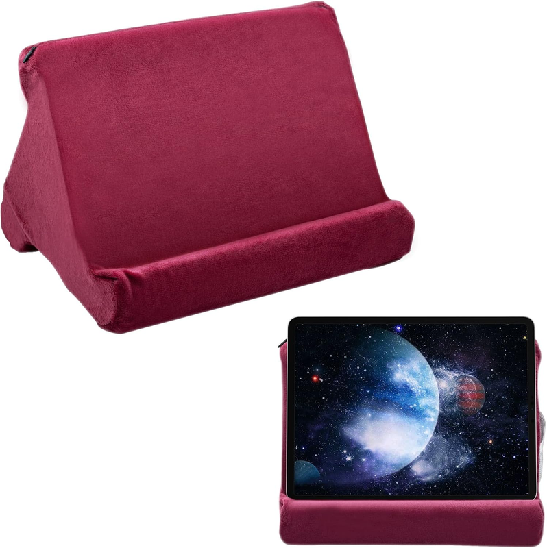 Mcbazel Tablet Pillow Stand for Ipad Cushion Stand, Soft Multi-Angle Phone Pillo