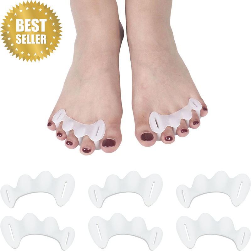 Bunion Corrector Toe Spacer Toe Straightener Toe Stretcher Toe Correctors,3Pairs
